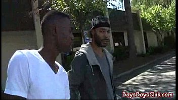 Nasty Black Dude Fuck White Boy Bareback Style 17