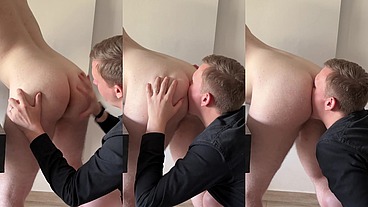 Burying my face in Hairy Hole