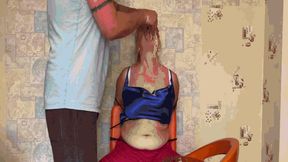 Alex fills up Jeanette's belly MP4