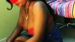Amateur GF plays with giant jugs and dildos
