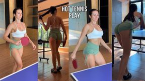 Seducing tennis game - Too hot to handle