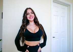 Yoga girl is going to get fucked in POV soon