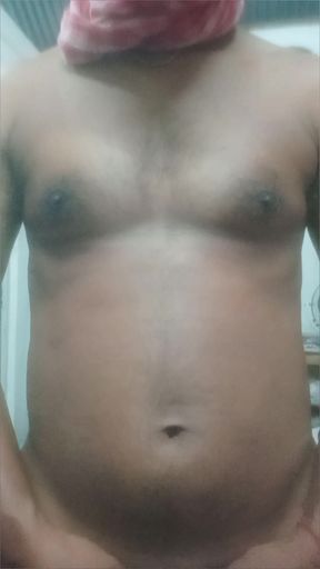 Today, after a long time, I saw an aunt and my body caught fire