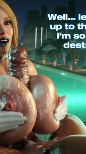 Amazonium Intense Rough Cowgirl Ride: Sweet Tight Ass Bouncing Hard, Thirsty Cheeks Craving Cum