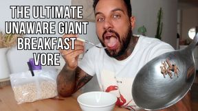 The ULTIMATE unaware giant breakfast vore - Lalo Cortez