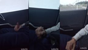 Masturbation　個人撮影　野外露出　ムラムラ我慢できずに車でオナニー