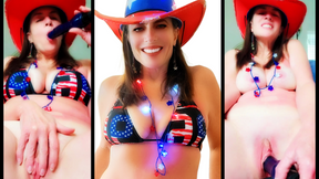 Cowgirl Fireworks: Red, White, &amp; You
