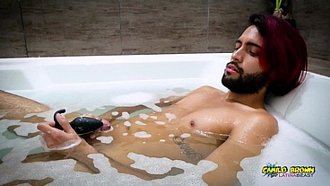 Camilo Brown Caught Playing With a Vibrator In The Jacuzzi What's He Doing?