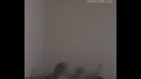 Seguran&ccedil_a tirou a sorte grande e convidamos ele para entrar em casa - KARENKISS
