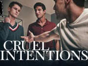 Stepbrothers Compete For New Neighbor's Cherry Ending in Taboo Threesome - DisruptiveFilms