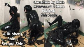 Overtaken by Black Mehron! All 3 Holes Painted Side Angle