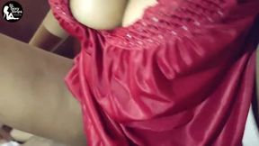 දැක්කත් මෝල් වෙන නයිටිය Sri Lankan Wife Romantic Night Dress Hard Fuck xxx -SlSexyStrips