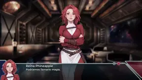 Queen Phineapple's Defeat by Godly Balls in 3D Anime Fantasy