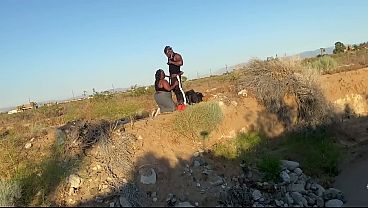 Fat booty bbw likes to fuck outside (Full video)