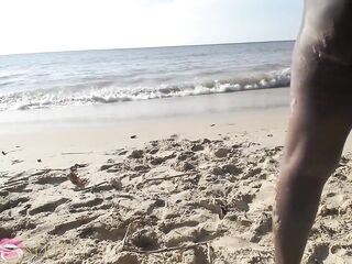 Elvie Excited Gets Banged At The Beach It's Romantic - Part three