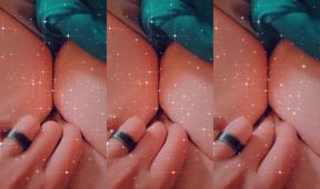 Solo Transcutie with dreamy lips gets destroyed gushing on her knees