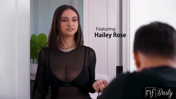 Max Fills Seducing Hailey Rose in Sensual Threesome Antics