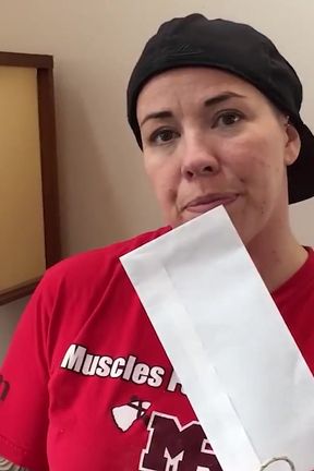 She Stood Nervously Outside the Tattoo Parlor on Her Birthday