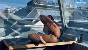 Window Masturbation with My Favorite Sex Toy
