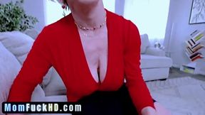 I'm going to teach my stepson how to satisfy a naughty and lustful MILF with wild and spicy sex! Come fuck fuck your slut stepmom, I'll guide him to fuck her like a stud, to give me a delicious squirt of cum on my face
