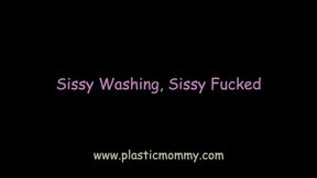 Sissy Washing, Sissy Fucked