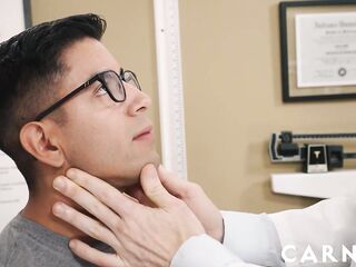Legrand Wolf leaves cute patient Milo Miles full of cum
