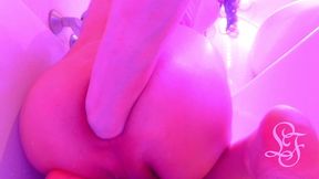 depositing loads of eggs inside my tranny hole