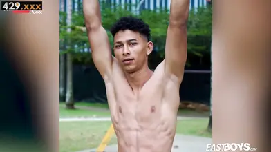 Muscled-Up Latino Hunk & Sexy Brunette Babe Share Intense Passion