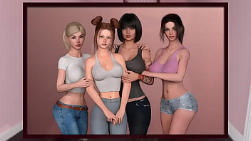 Hot Stepmom Took Horny Guy in Her House Full of Hot Women - Lust &amp_ Life 01 3D Porn Game