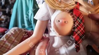 Sex doll Hachi boned very loudly