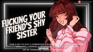 Fucking your Best Friend's Sister at His Party || Audio Roleplay [Female for Male]