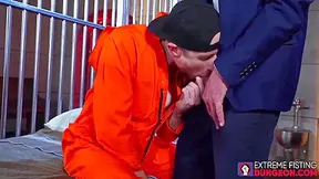 Mature Lawyer Roughly Fist Fucks Teen 18+ Jock Prisoner