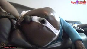 knees touching my ears while my busted asshole gapes in your face pov - ass monkey