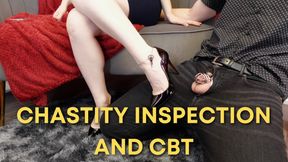 Chastity Inspection And CBT