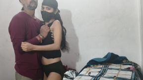 Desi college ladki Apne sautele Papa Papa ka land chuste hue