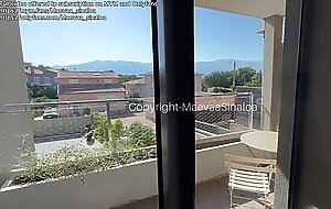 VLOG CORSE - My boyfriend fucks me like a slut and cums on my face