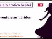 Zelda cuida de Link, relato hentai en español. Ella acaba ayudandole a...