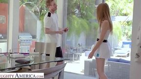 Tennis Pro Scores with Horny Ashley Lane