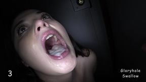 20yo hot young babe who is developing her taste for cum 1st visit