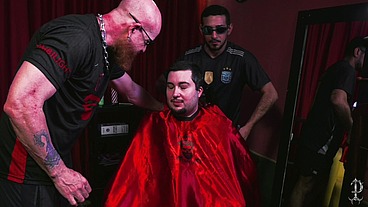 Pocket - Customer Didn't Like the Haircut and Refused to Pay the Barber and Had to Pay With His Ass (Profanus Barber Shop Double Feature Pocket EP6 & EP5)