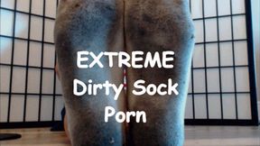 Humiliation Porn EXTREMELY Dirty Socks (MOV)