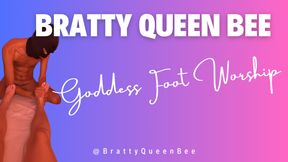 Goddess Foot Worship