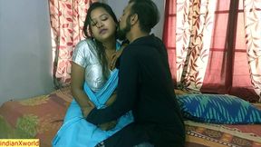 Desi Hot Bhabhi Having Sex Secretly With Houseowner Son!! Hindi Webseries Sex