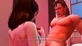 Stranger Dominates Your Body in Surreal 3D Hentai Upside Down Encounter