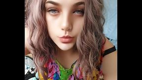 CROSSDRESSER OF YOUR LIFE HOT CUTE HOUSE KITTY MEOWING FOR YOU CUTE LEGS SMOOTH SKIN CANDY FEMBOY