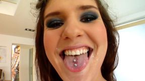 Candy Cat & Choky Ice, Mugur Czech natural slut anal, double penetration,