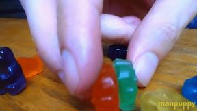 Giant Eats Your Gummy Friends - Step-Daddy Giant 26 - Manpuppy - MP4 1080 Remaster