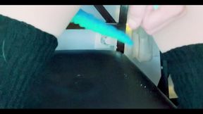 Office Anal Slut Wide Angle