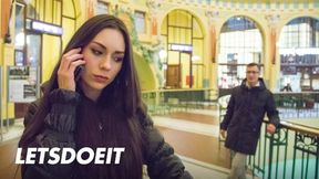 Raw Foreign Dick&#x1F346; for Her Squeaky Hole Abroad - LETSDOEIT