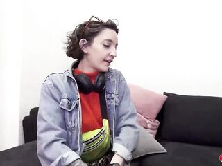 GERMAN SCOUT - Insane Anal and Rimjob Casting Bang with French Slim Tattoo Model Lena Fire